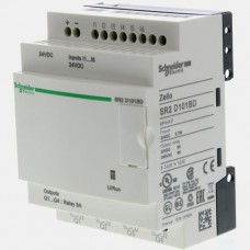 Sterownik Zelio Logic 6 wejść dyskretnych oraz 4 wyjść przekaźnikowych 24V DC SR2D101BD